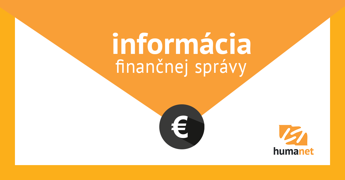 Informácia Finančnej správy