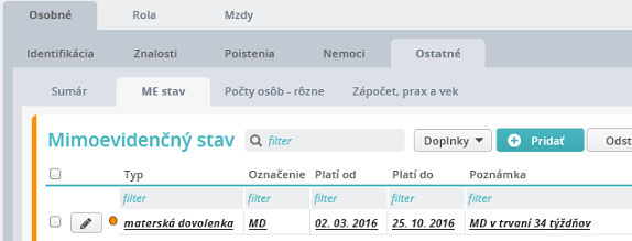 Materská dovolenka