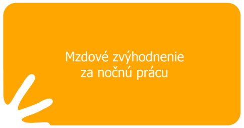 Mzdové zvýhodnenie za nočnú prácu