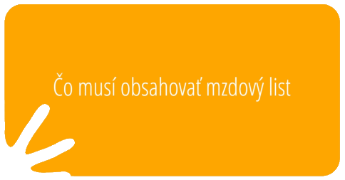 Mzdový list