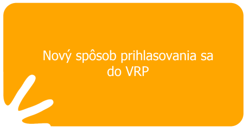 Nový spôsob prihlasovania sa do VRP