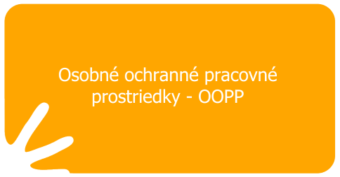 Osobné ochranné pracovné prostriedky - OOPP