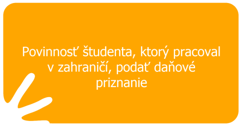 Povinnosť podať daňové priznanie študentovi, ktorý pracoval v zahraničí
