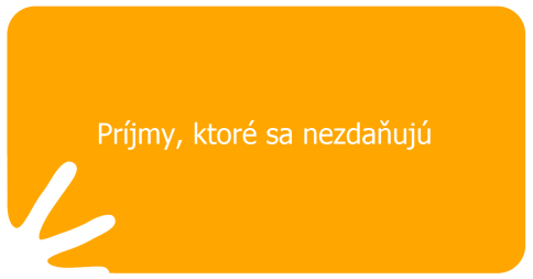 Príjmy, ktoré sa nezdaňujú