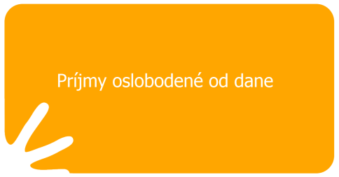 Príjmy oslobodené od dane