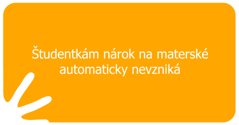 Študentkám nárok na materské automaticky nevzniká
