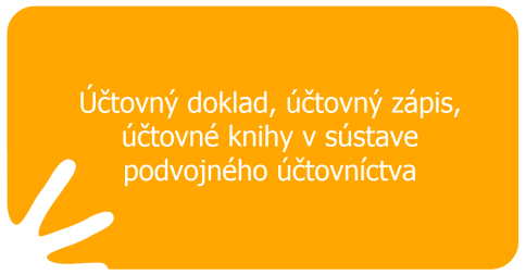 Účtovný doklad, účtovný zápis, účtovné knihy v sústave podvojného účtovníctva