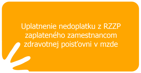 Uplatnenie nedoplatku z RZZP zaplateného zamestnancom zdravotnej poisťovni v mzde