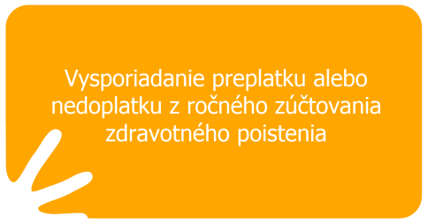 Vysporiadanie preplatku alebo nedoplatku z ročného zúčtovania zdravotného poistenia