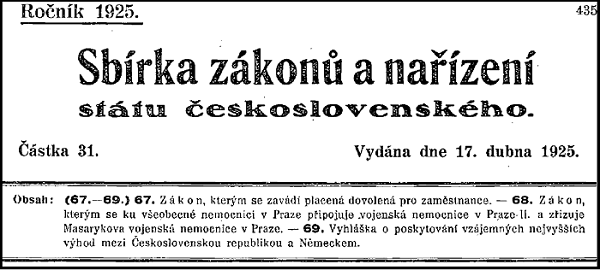 Uzákonenie platenej dovolenky